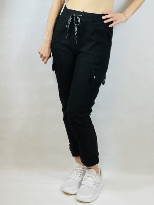 Black Magic Cargo Trousers