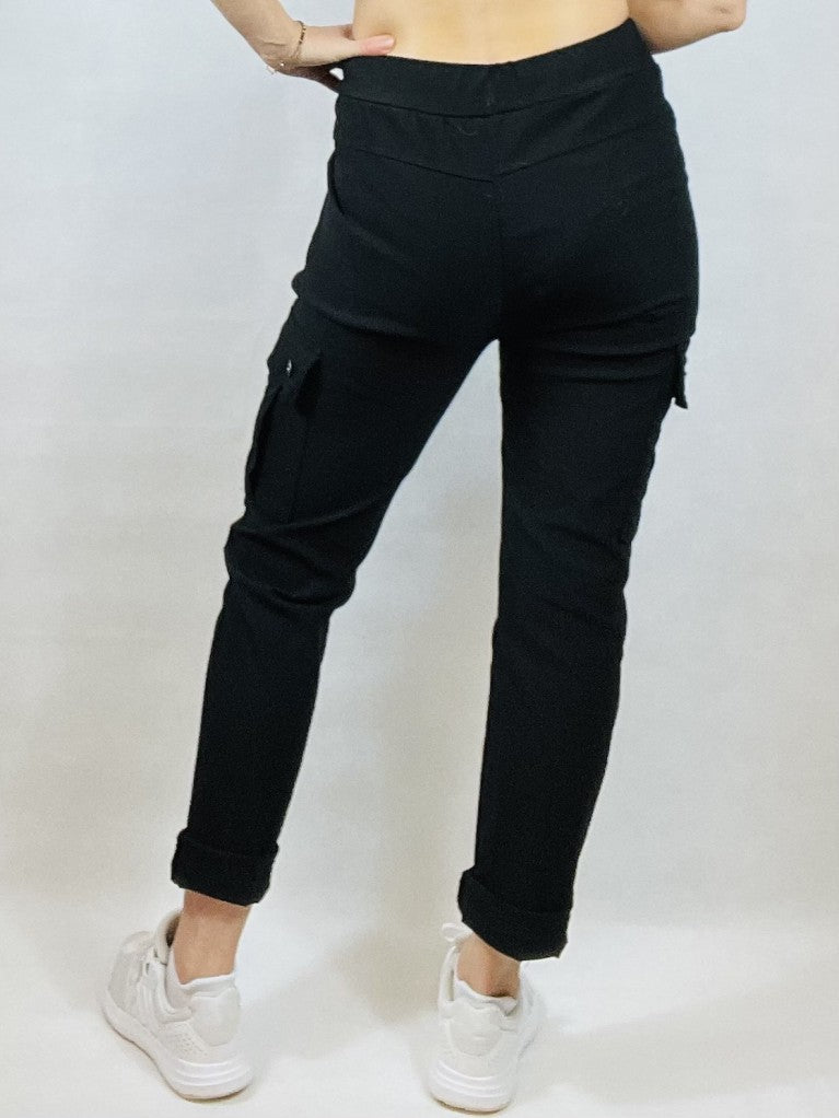 Black Magic Cargo Trousers