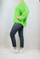 Neon Green Mohair Mix Jumper