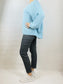 Blue Mohair Mix Jumper