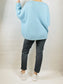 Blue Mohair Mix Jumper