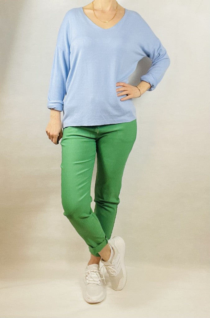 Plain Green Magic Trousers