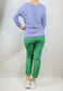 Lilac Rolled, Long Sleeve Top