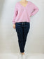 Soft Pink Mohair Mix Cardigan