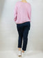 Soft Pink Mohair Mix Cardigan