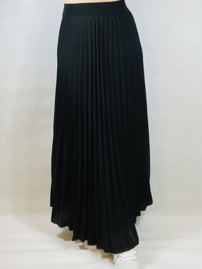 Black Pleated Skirt.