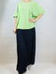 Neon Green Two Pocket Top