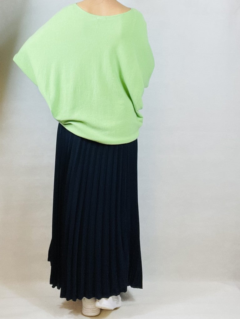 Neon Green Two Pocket Top