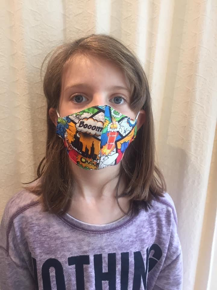 Children's Comic Mask