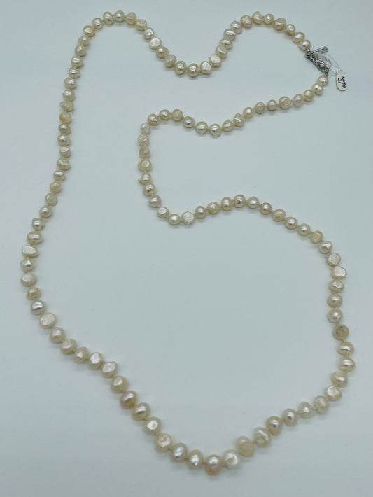 Fresh Water Long Pearl Necklace