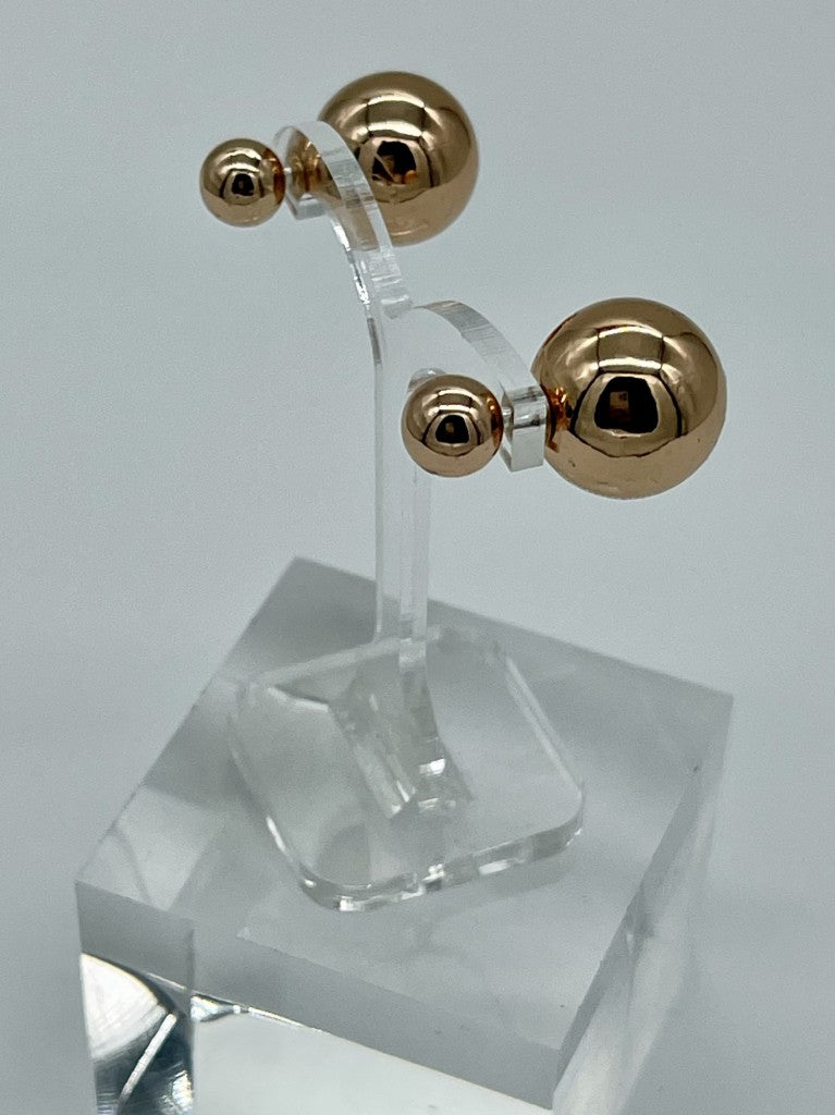 Double-ball Earrings