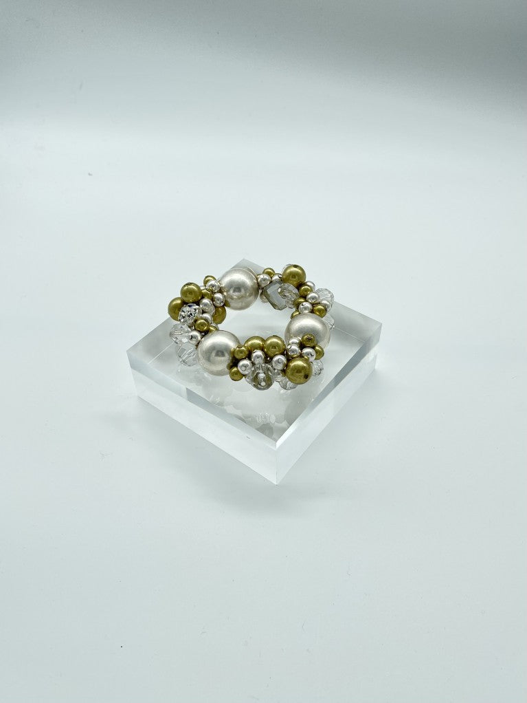 Gold Mix, Chunky Bling Bracelet