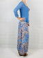 Blue Ikat Shrug