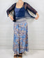 Navy Ikat Shrug