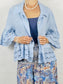 Sky Blue Baby Doll Top/Jacket