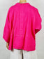 Pink Linen 3 Button Top/Jacket