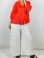 Coral Baby Doll Top/Jacket