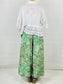 Green Paisley Trousers