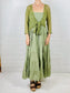 Khaki Green Tiered Versatile- Skirt/Dress