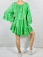 Green Baby Doll Tunic Dress